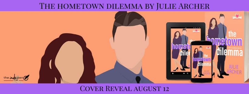 Cover Reveal:  The Hometown Dilemma (Meet Cute Book Club #7) by Julie Archer