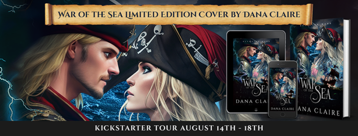 Kickstarter Release Tour for War of the Sea by Dana Claire