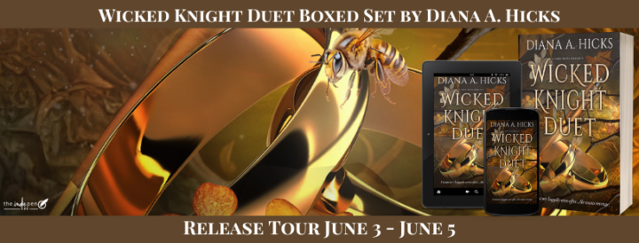 Release Tour for Wicked Knight Duet Boxed Set by Diana A. Hicks